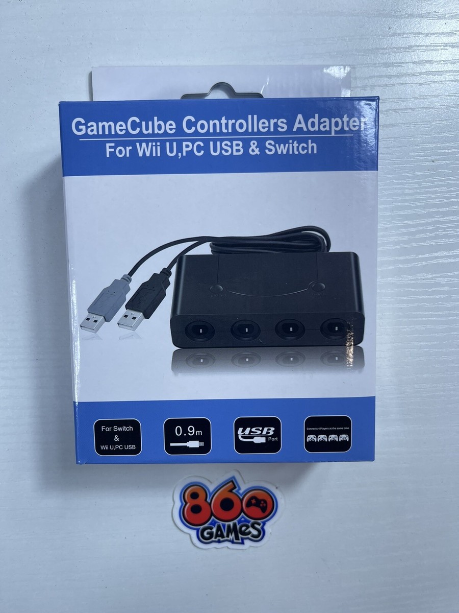 Port GameCube Controller Adapter for Nintendo Switch Wii U PC Super Smash  Bros
