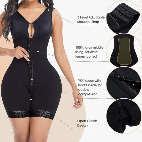Lover-Beauty Size Small Black Tummy Control Full Body Shape Post Surgery Garment - Picture 4 of 9