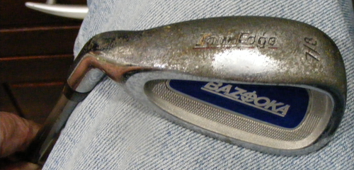 Single LH JR golf club - TourEdge Bazooka 7/8 Iron, 29.5" overall