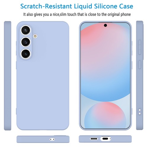 Funda Silicona con Protector Pantalla para Samsung Galaxy S25 Ultra S24 FE S23 Plus - Imagen 30 de 60