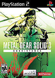 Metal Gear Solid 3 Subsistence Complete in case w/ Manual PlayStation 2 PS2 - Afbeelding 1 van 1