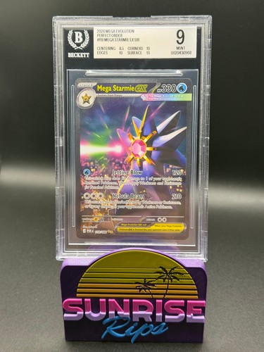 Mega Starmie ex graded BGS 9 for sale on eBay