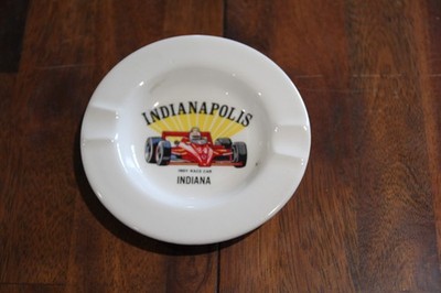Vintage Indianapolis Indy Race Car Indiana Ash Tray Never Used