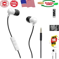 Jib Wired Earbuds - Noise Isolating Fit with In-Line Mic for Seamless Listening