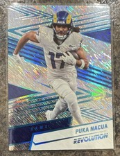 Panini Revolution Storm #25 Puka Nacua Los Angeles Rams 2025 NFL Football