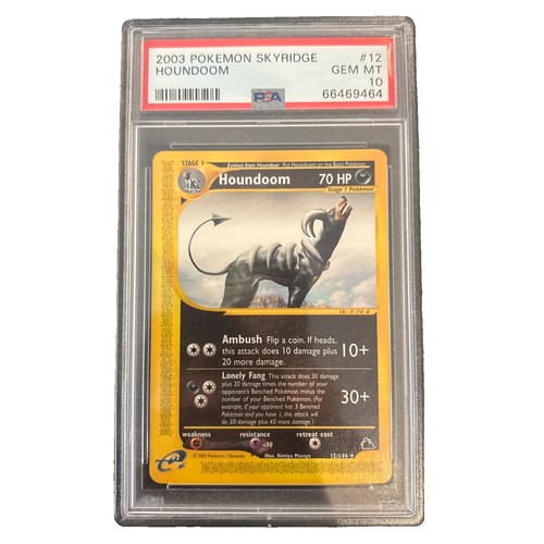 Houndoom graded PSA 10 for sale on eBay