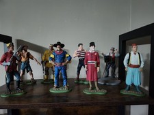 HACHETTE COLLEZIONE TEX WILLER 8 STATUINE 7,99 EURO L'UNA NO BOX LOTTO 1