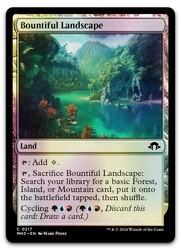 Bountiful Landscape 217 Foil Modern Horizons 3 Common