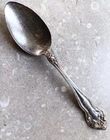 F. Lancaster by Gorham Sterling Silver Teaspoon 5.75" Monogram "E" 20gr