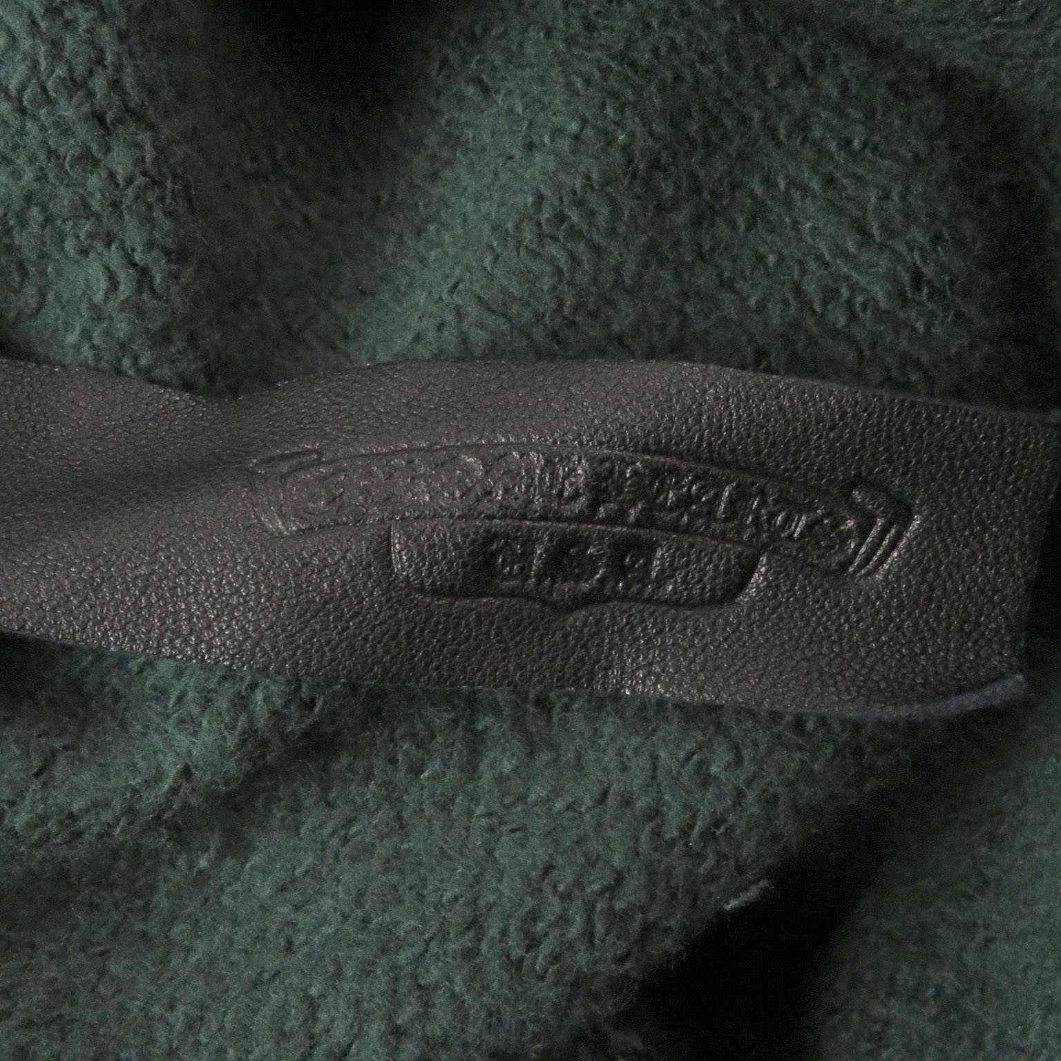 Great CHROME HEARTS Pants Y NOT SLO RIDE Logo embroidered scroll label thumbnail 7