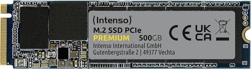 Intenso 500GB M.2 SSD PCIe Premium, up to 2100 MB/s, (PCI Express Gen.3x4 NVMe 1 - Picture 5 of 6