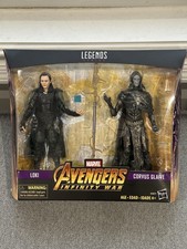 CORVUS GLAIVE LOKI 2-Pack Marvel Legends Avengers Infinity War Walmart Exclusive
