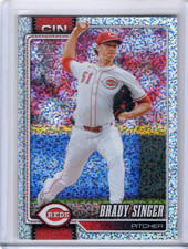 BRADY SINGER 2026 Topps Celebration CONFETTI FOIL #282 - REDS