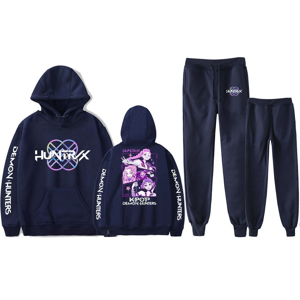 Kpop Demon Hunters Hoodie Mädchen Jungen K-Pop Demon Sweatshirt Kapuzenpullover