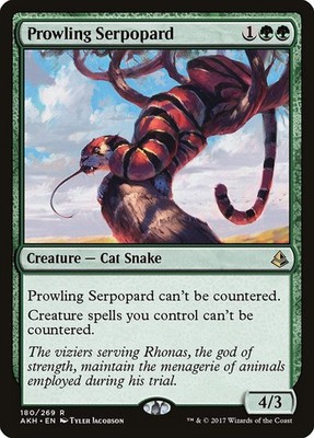 MTG Prowling Serpopard  - Amonkhet #180