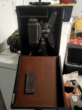 Revere 1940s Vintage 8mm Film Projector Model 85 w/ Cover Tested, Working 