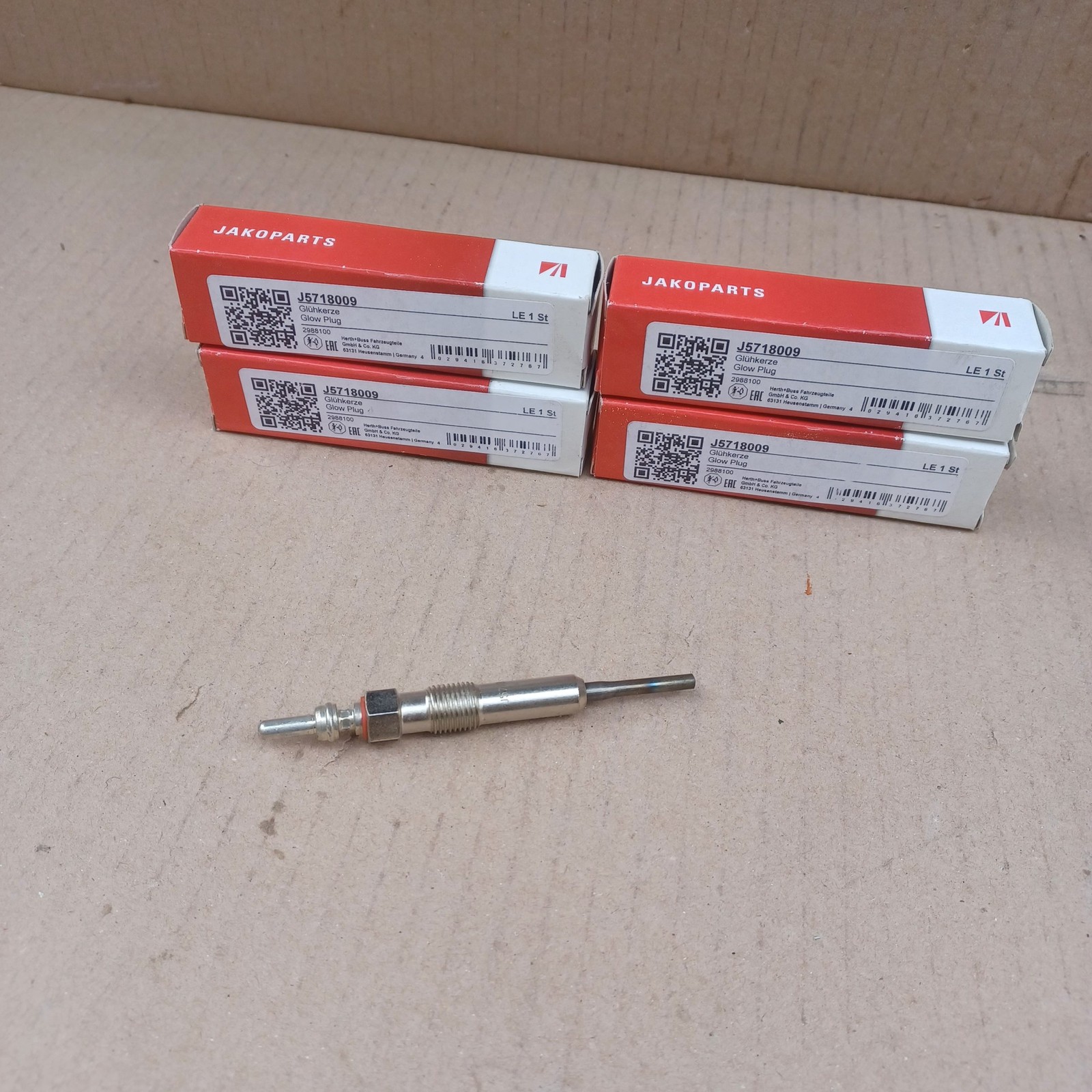 Bougies de préchauffage 1.9 DCI pour Renault Mégane III et Scenic III lot de 4 pièces d'allumage