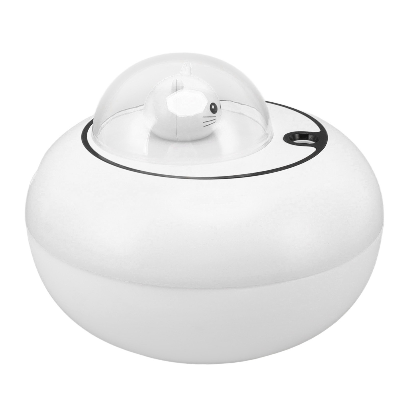 Mini Humidifier Cute Cat Sculpture Portable Quiet Desktop Air Humidifier For