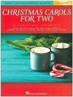 Christmas Carols For Two Flutes | Easy Instrumental Duets | Corporation | Buch