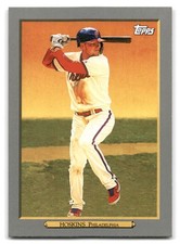 Rhys Hoskins 2020 Topps Baseball #TR-69 Philadelphia Phillies Turkey Red 2020