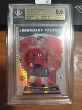 2019-20 Panini Prizm Premier Legendary Talents Cristiano Ronaldo  Hyper Prizm