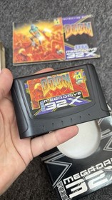 Doom 32X - Boxed with Manual - Sega 32 Meg