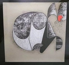 Manuel Felguerez original silkscreen Abstract. Triple Reto A/C Artist collection