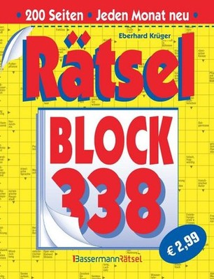 Rätselblock 338 Eberhard Krüger