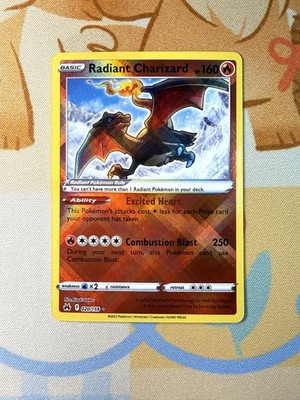 Radiant Charizard 020/159 SWSH: Crown Zenith Holo NM
