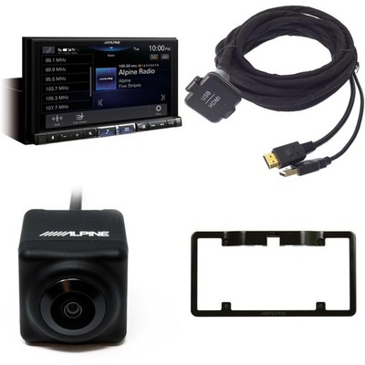 Alpine iLX-507, KCU-315UH USB / HDMI Extension Cable with HCE-C1100 Back Up C...