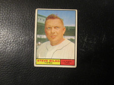1961  TOPPS #184 STEVE BILKO  ANGELS   VG/EX