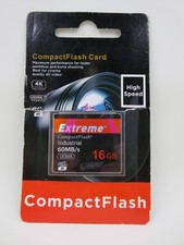 16GB CompactFlash Memory Card, 60MB/s 4K Video High Speed UDMA 7, Zhongsir