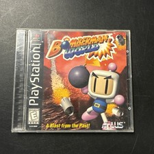 Bomberman World - Sony PlayStation 1 1998 - CIB w/ Manual & Case - Tested