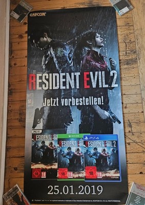 Biohazard RE:2/RE:3,Resident Evil Remake Huge Promo Poster Collection
