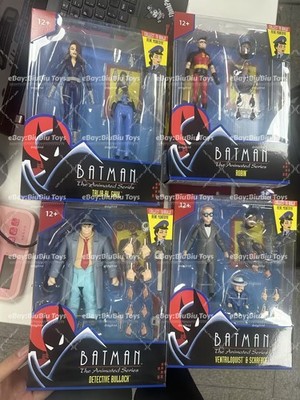 McFarlane Batman Animated Robin Talia Bullock Ventriloquist 6'' Action Figure Set