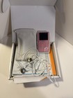 New ListingCreative Zen Pink Mp3 Player with Earbuds and Carrying Case Brand New