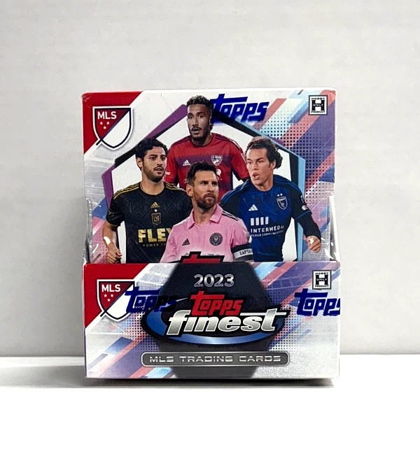 2023 Topps Finest MLS Major League Soccer Factory Sealed Hobby Box 2 Autos - Image 3 of 3