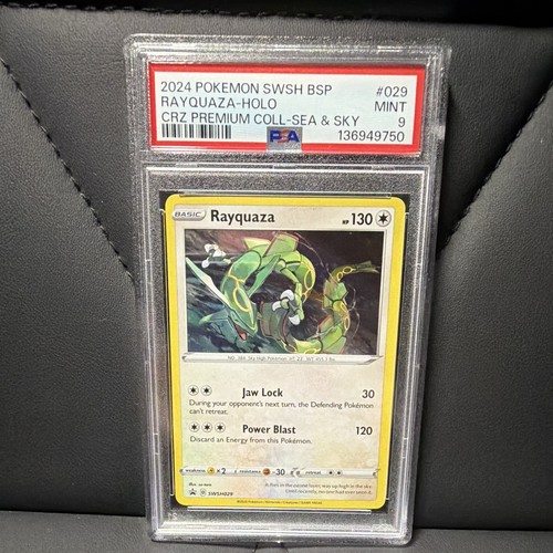 Rayquaza graded PSA 9 for sale on eBay