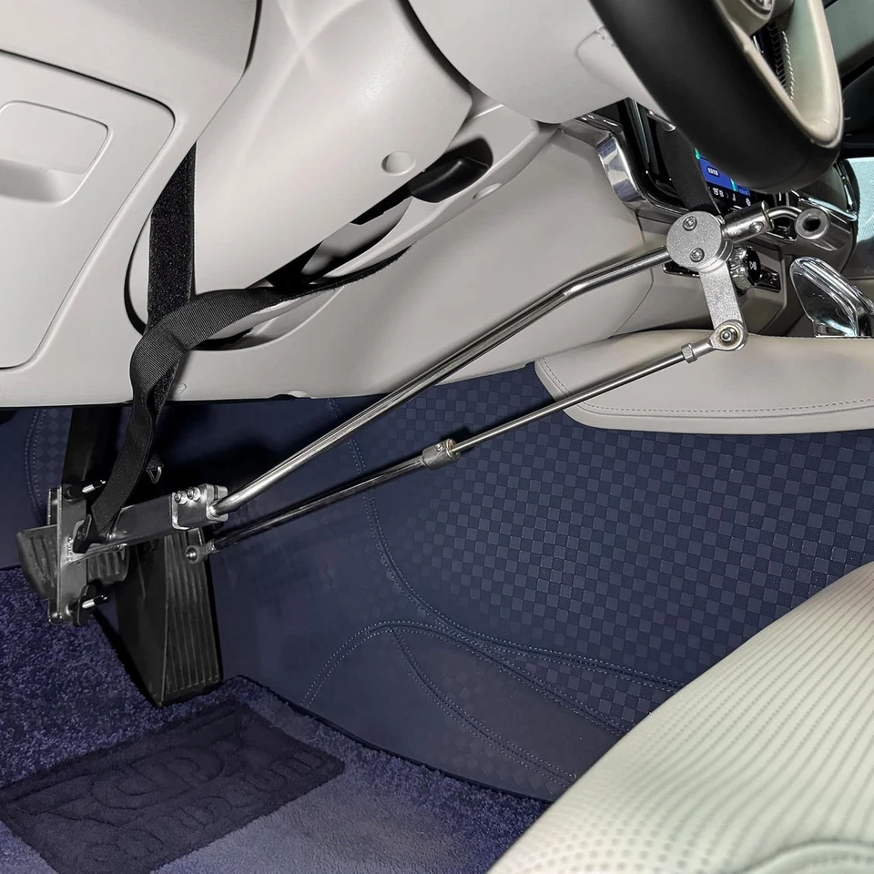 Hand Controls for Disabled Drivers New Model Push and Updated Brake Clamp Pul... - Image 2 of 4