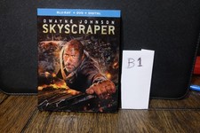 Skyscraper Blu-ray  + DVD+ DIGITAL  Dwayne Johnson NEW-SEALED  #B1