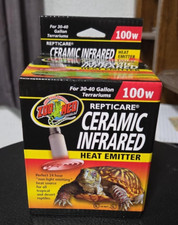 Brand New Zoo Med Repticare Infrared Ceramic Heat Emitter 100w NIB