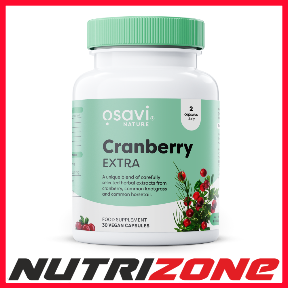 Osavi Cranberry Extra – 30 Vegan Capsules | Extract from Cranberry (Vaccinium macrocarpon) Fruit | Standardised to 40% proanthocyanidins (PACs) | Enriched with Knotgrass and Common Horsetail extracts - Image 2