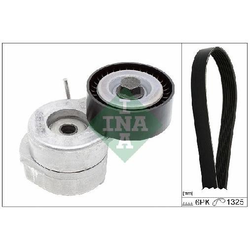 Keilrippenriemensatz FüR Fiat Linea 110 323 1.2 07 Bis 26 INA 199A9000 199A2000-image