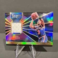 2018-19 Select Swatches Purple Prizm 27/99 John Starks New York Knicks