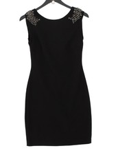 Trafaluc Bodycon Midi Dress M in Black