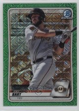 2020 Bowman Chrome Prospects Mega Box Green Mojo Refractor 4/99 Joey Bart 03xg