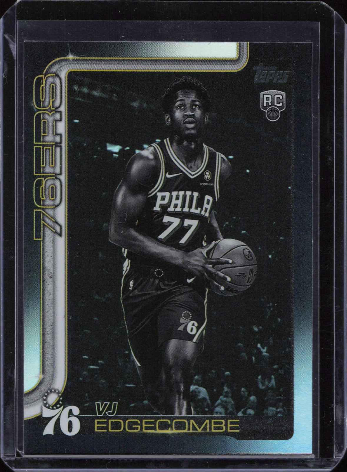 2025-26 Topps #203 VJ Edgecombe Blackout