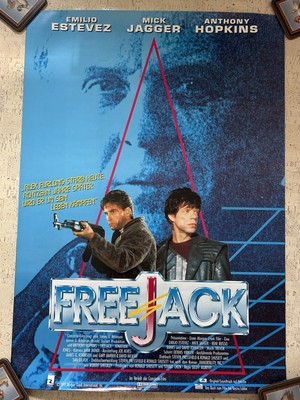 Filmplakate original gerollt Free Jack 59x83,5
