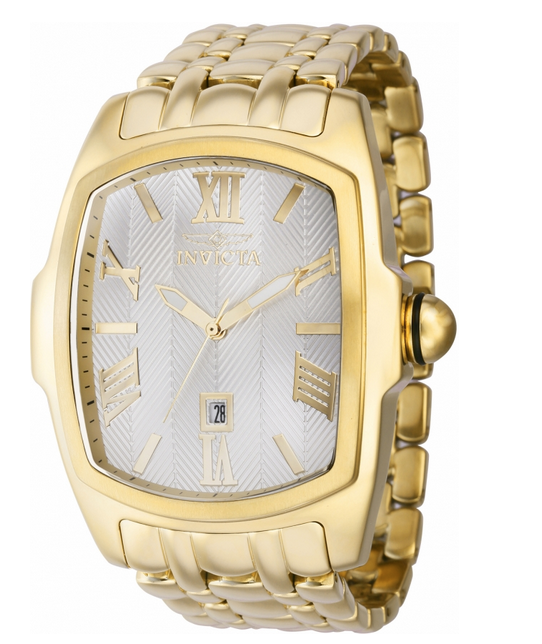 Invicta LUPAH Men's Watch in Box - 47mm Gold (39828) 100m Water Resistant bz 17z