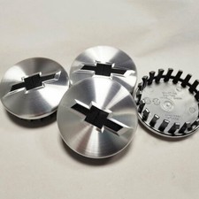 66mm Center Wheel Caps Fits Chevy Blazer Camaro Colorado Traverse Silver Black